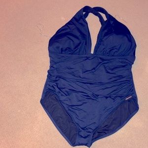 💥HP💥MICHAEL KORS (24W) New Navy one piece swimwear